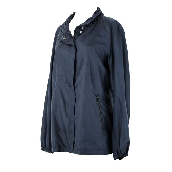 Paul Shark Yachting Sz L Navy Blue Pockets Waterproof 100% Polyester Jacket - Picture 1 of 16